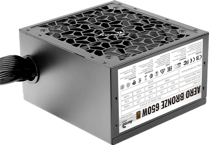 AeroCool Aero Bronze 650W, ATX 2.52