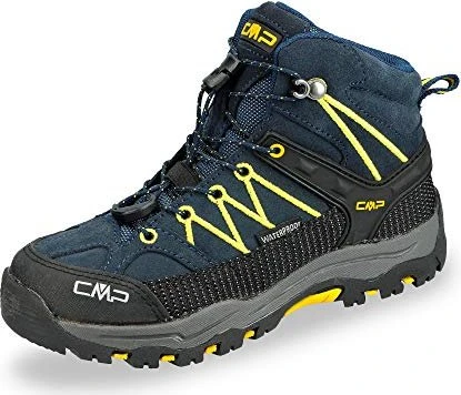 CMP Rigel Mid WP bright blue/saffron (Junior)