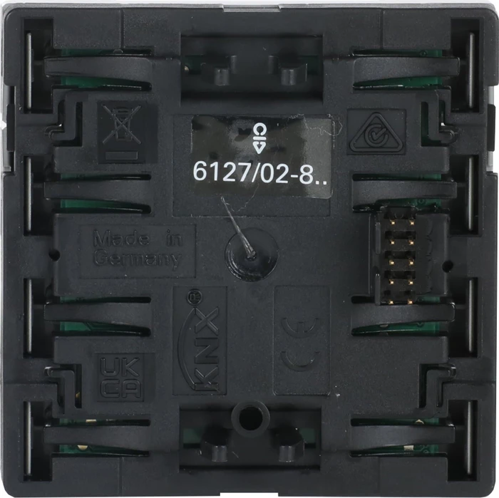 Busch-Jaeger Bedienelement 4/8-fach, Plattform 63, alusilber