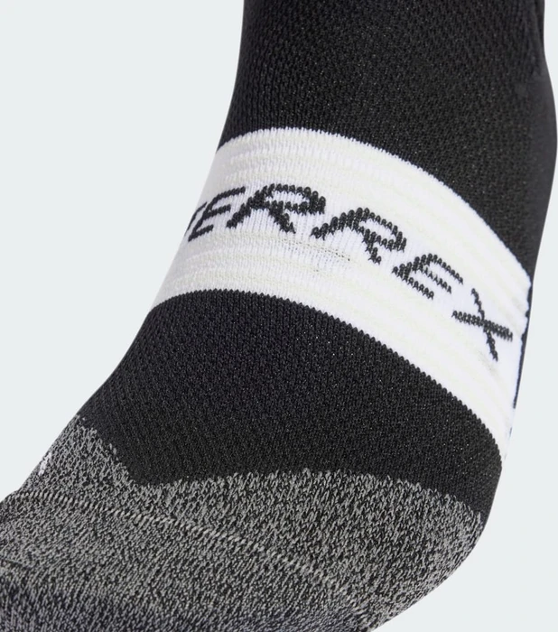 adidas Terrex Heat.Rdy Trail Running Agravic Crew Laufsocken white/black/impact orange