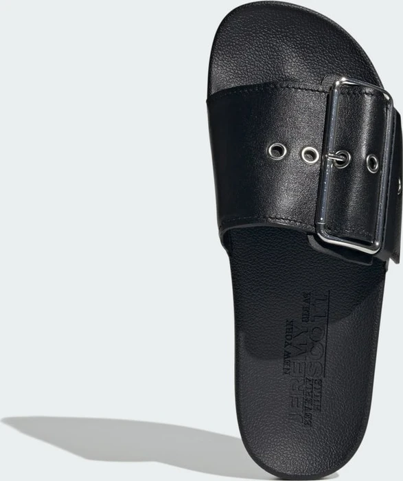 adidas Adilette core black/silver metallic