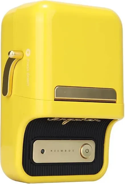 Niimbot B21 Wireless Label Printer, gelb