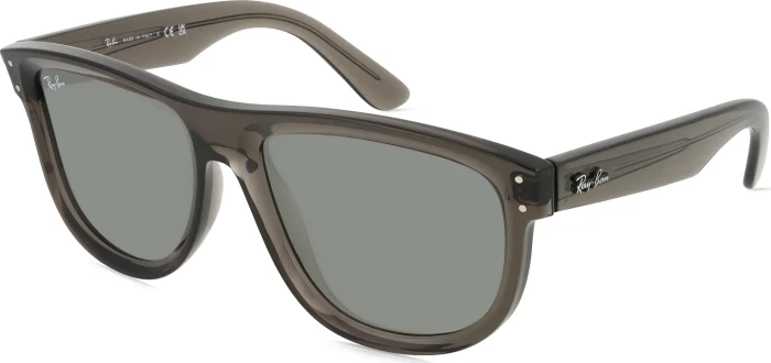 Ray-Ban RBR0501S Boyfriend Reverse polished transparent dark grey/silver