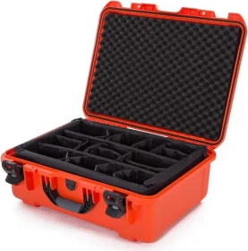Nanuk 940 Schutzkoffer mit Trennwand orange