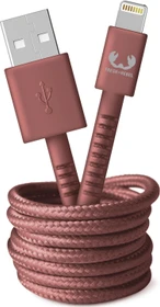 Fresh 'n Rebel USB-A to Lightning Cable 2.0m Safari Red