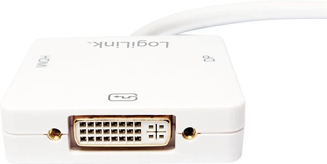LogiLink 4K Mini DisplayPort 1.2 auf HDMI/DVI/DisplayPort 1.2 Adapter