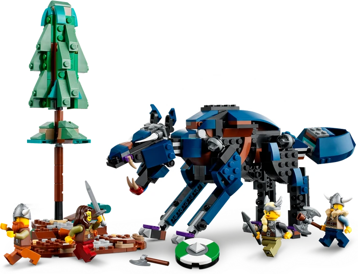 LEGO Creator 3in1 - Wikingerschiff mit Midgardschlange