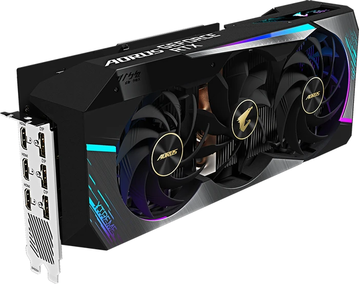 GIGABYTE AORUS GeForce RTX 3080 Xtreme 10G (Rev. 2.0) (LHR), 10GB GDDR6X, 3x HDMI, 3x DP