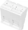 Digitus Frontplatte, 2-Port, 45 x 45 mm, abgewinkelt, für Rahmen DN-93802-5-SH Vorschaubild