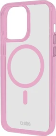 SBS Mobile Mag Frame Case für Apple iPhone 15 Pro rosa