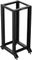 Lanberg Open Rack Series 19" Open Frame Rack 27HE, 4-Pfosten, mit Rollen, Flat Pack, tiefenverstellbar, 430-590mm, RAL 9004, 800mm tief Vorschaubild
