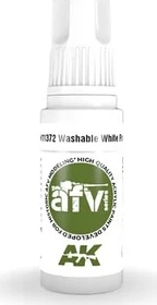 AK-Interactive 3rd Gen Acrylic Colors AFV Series washable white paint, 17ml
