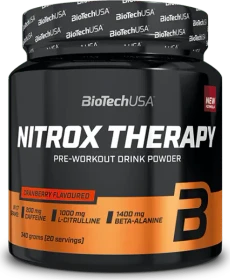 BioTech USA Nitrox Therapy Pre Workout Cranberry 340g