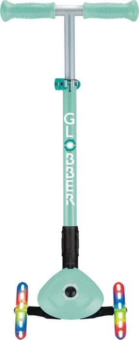 Globber Primo Foldable Lights Kickboard mint