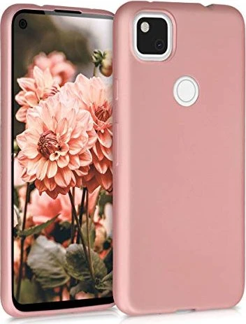 KWMobile Handy Case für Google Pixel 4a rosegold metallic