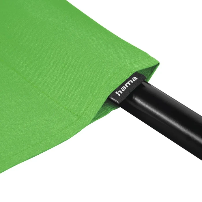 Hama Fotostudio-Hintergrund, Stoff, 2,95x6m, Greenscreen-geeignet, Grün