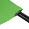 Hama Fotostudio-Hintergrund, Stoff, 2,95x6m, Greenscreen-geeignet, Grün Vorschaubild