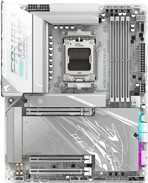 GIGABYTE X870E AORUS Elite X3D ICE (AMD AM5)