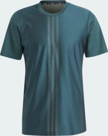adidas HIIT Workout 3-Stripes Funktionsshirt kurzarm arctic night (Herren)