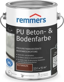 Remmers PU Beton- & Bodenfarbe rotbraun (RAL8012), 2.5l