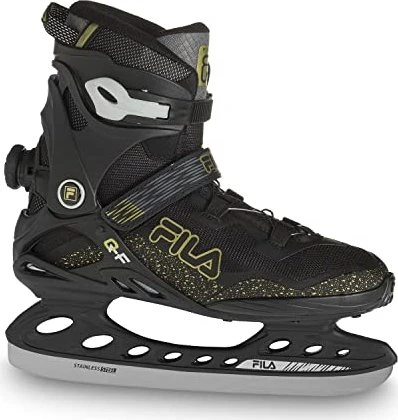 Fila Primo Ice QF Eislaufschuhe schwarz/gold (Herren)