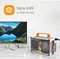 SGPC K49 Steel, silber/orange, Mini-ITX Vorschaubild