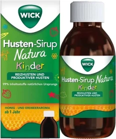 Wick Husten-Sirup Natura Kinder, 140ml