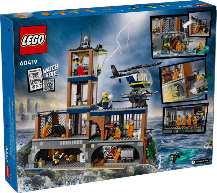 LEGO City - Polizeistation auf der Gefängnisinsel