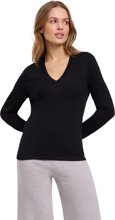 Falke Casual Wool Pullover schwarz (Damen)
