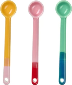 ASA joy Kaffeelot 10cm Löffel-Set smoothie colors, 3-tlg.