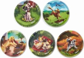 Ergobag Klettie-Set Hundewelpen matt, 5-tlg.