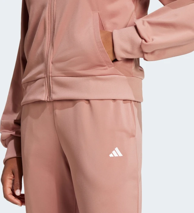 adidas Essentials Feel Cozy Trainingsanzug warm clay (Damen)