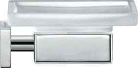 Duravit Karree Seifenschale chrom