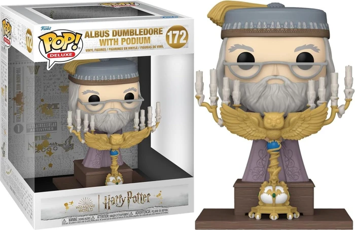 FunKo Pop! Movies - Harry Potter - Deluxe Albus Dumbledore with Podium