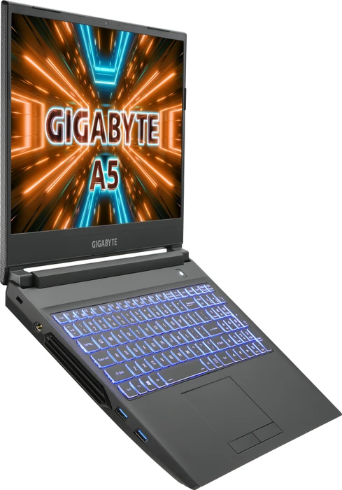 GIGABYTE A5, Ryzen 5 5600H, 16GB RAM, 512GB SSD, GeForce RTX 3060, DE