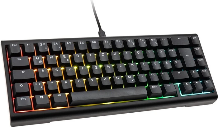 Ducky Tinker 65, schwarz/weiß, MX RGB RED, USB, DE