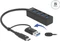 DeLOCK USB-Hub, 4x USB-A 3.0, USB-C/USB-A 3.0 [Stecker] Vorschaubild