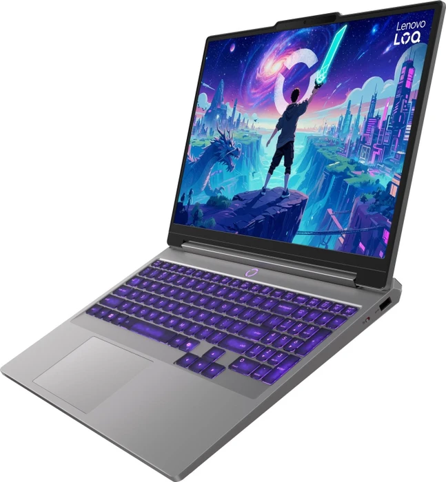 Lenovo LOQ Essential 15IRH11 (LOQ 15IRH11E), Luna Grey, Core 5 205H, 8GB RAM, 512GB SSD, GeForce RTX 3050, DE