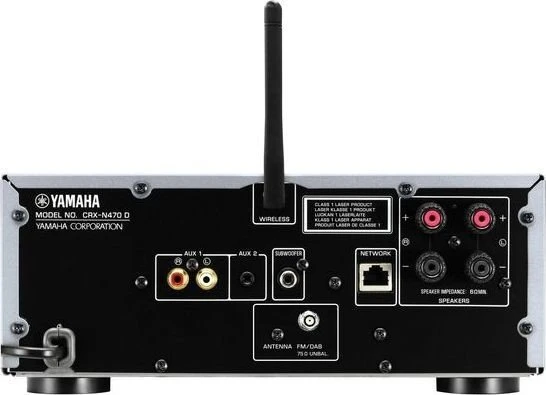 Yamaha MCR-N470D schwarz/schwarz