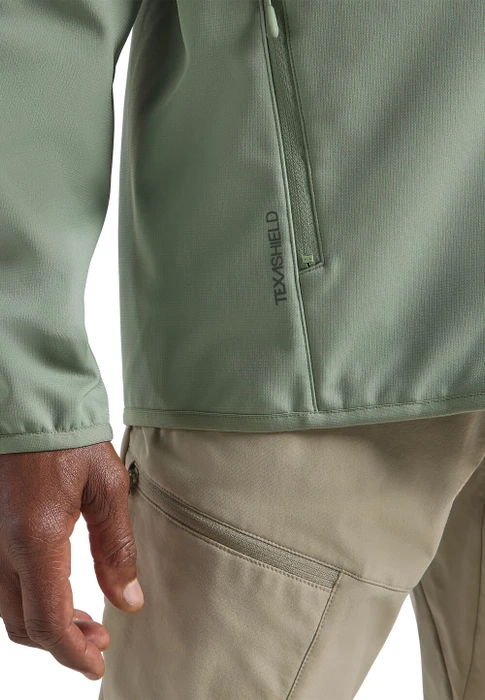Jack Wolfskin Bornberg Hoody Funktionsjacke eucalyptus (Herren)