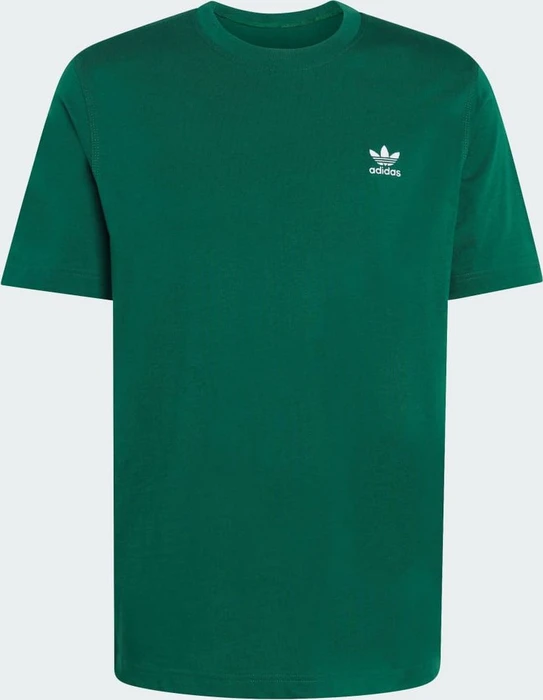 adidas Trefoil Essentials T-Shirt kurzarm collegiate green (Herren)