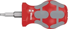 Wera Kraftform Plus Serie 300 368 Stubby Innenvierkant Schraubendreher, R2x25mm