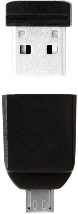 Verbatim Store 'n' Stay Nano mit Micro USB-Adapter 32GB, USB-A + USB Micro-B, USB 2.0