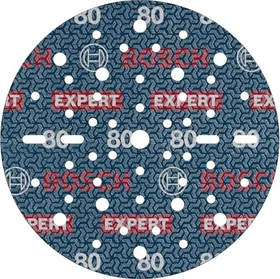 Bosch Professional EXPERT O780 Folienschleifblatt K80, 150mm, 6 Stück