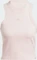 adidas Lounge Ribbed Crop Funktionsshirt ärmellos sandy pink (Damen) Vorschaubild