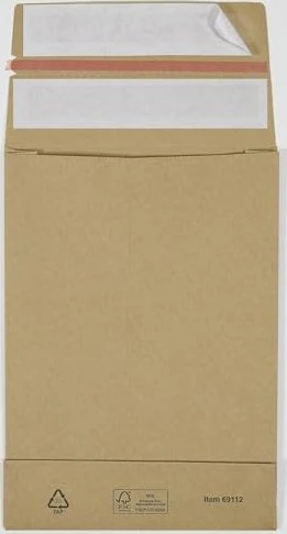Bong e-Green Versandtasche mit Klotzboden