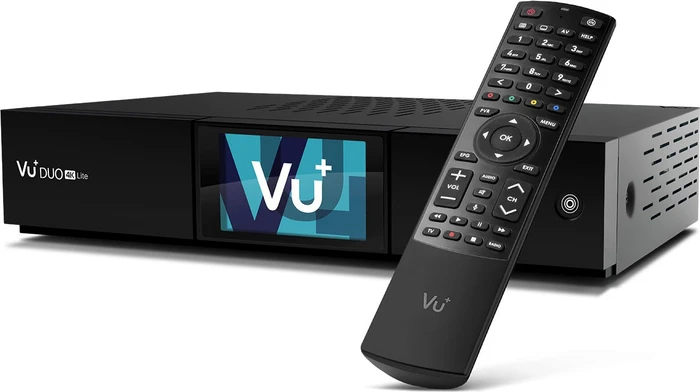 VU+ Duo 4K Lite, 1x DVB-C/T2 Dual, festplattenvorbereitet