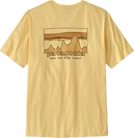 Patagonia '73 Skyline Organic T-Shirt kurzarm buttercup yellow (Herren)