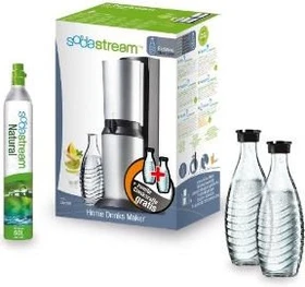 SodaStream Crystal Exclusive Trinkwassersprudler titan/schwarz