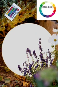 8 seasons design Shining Globe LED 30cm weiß